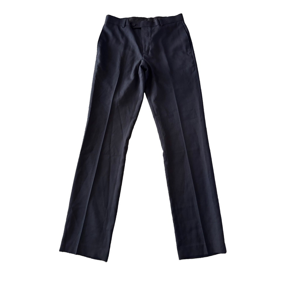 New Mens Black APT 9 Slim Fit Dress Pants Premier Flex Size 29/30